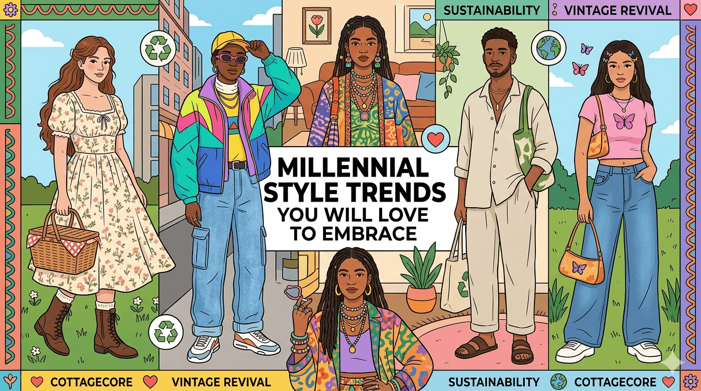 Top 10 Millennial Style Trends You Will Love to Embrace