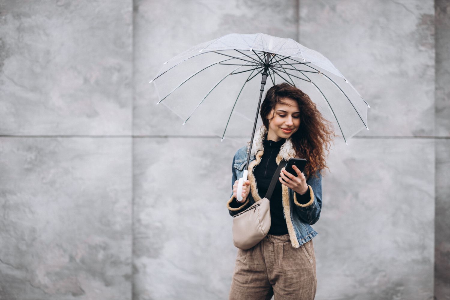 rainy day outfit 