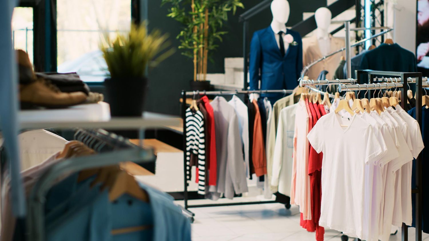 apparel stores 