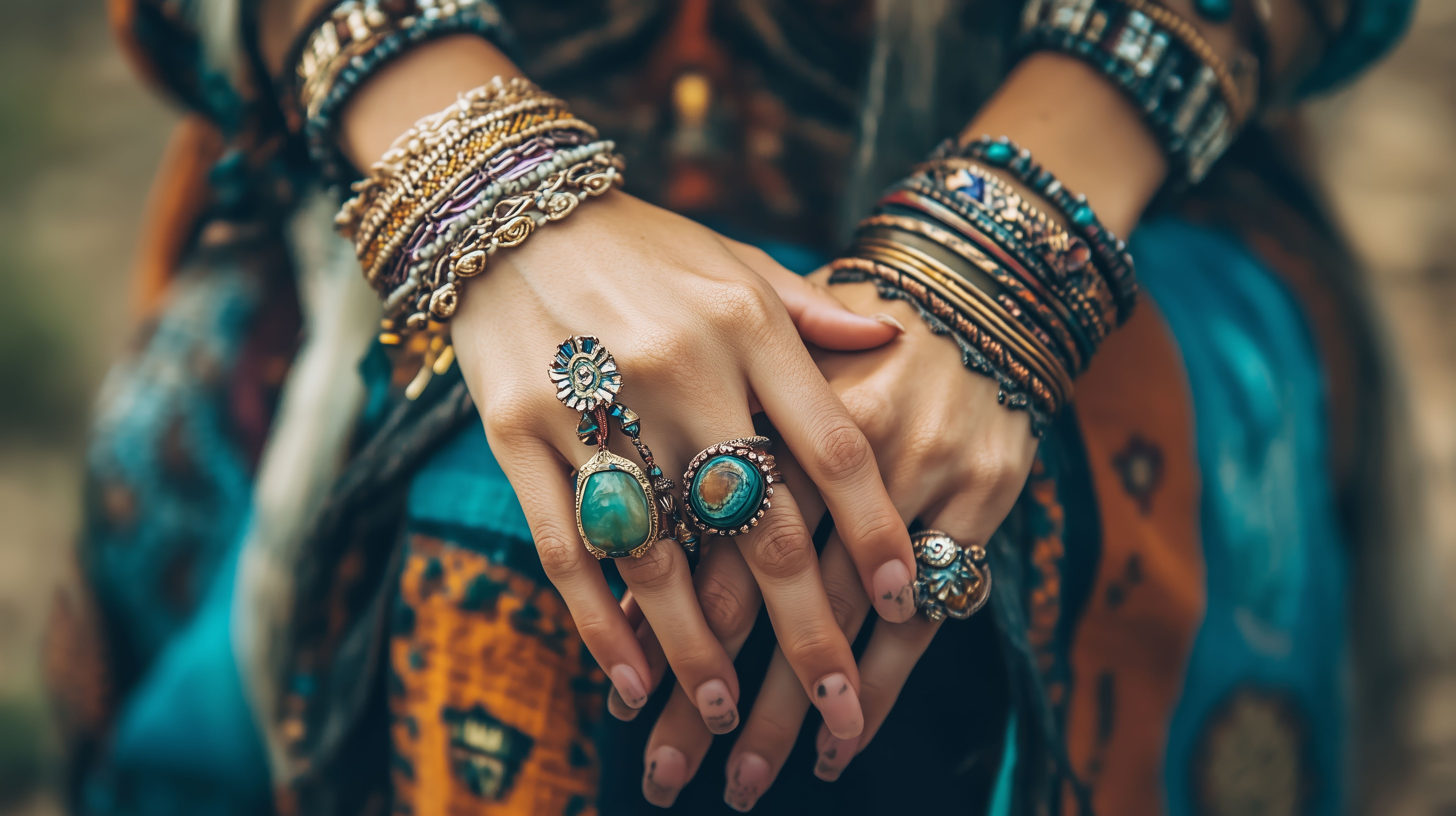 bohemian statement jewellery
