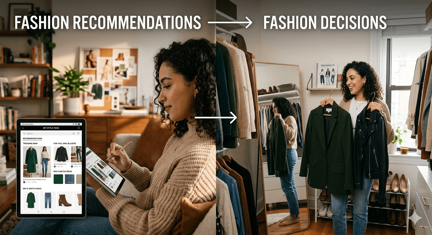 fashion recommendations to fashion decisions 