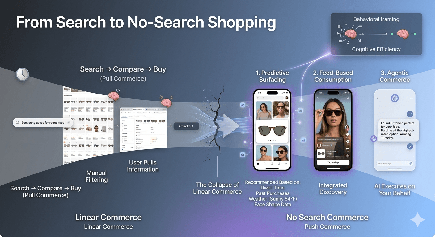 search to no search shopping