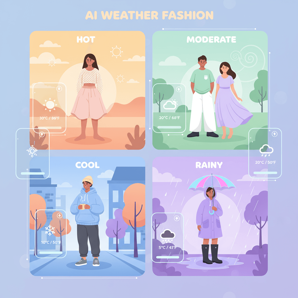 ai weather fashion 