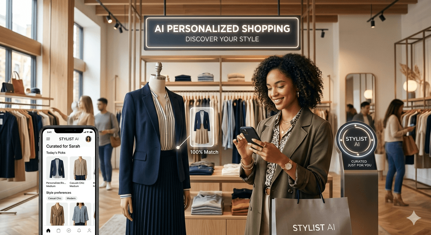 how ai personalised shopping works 