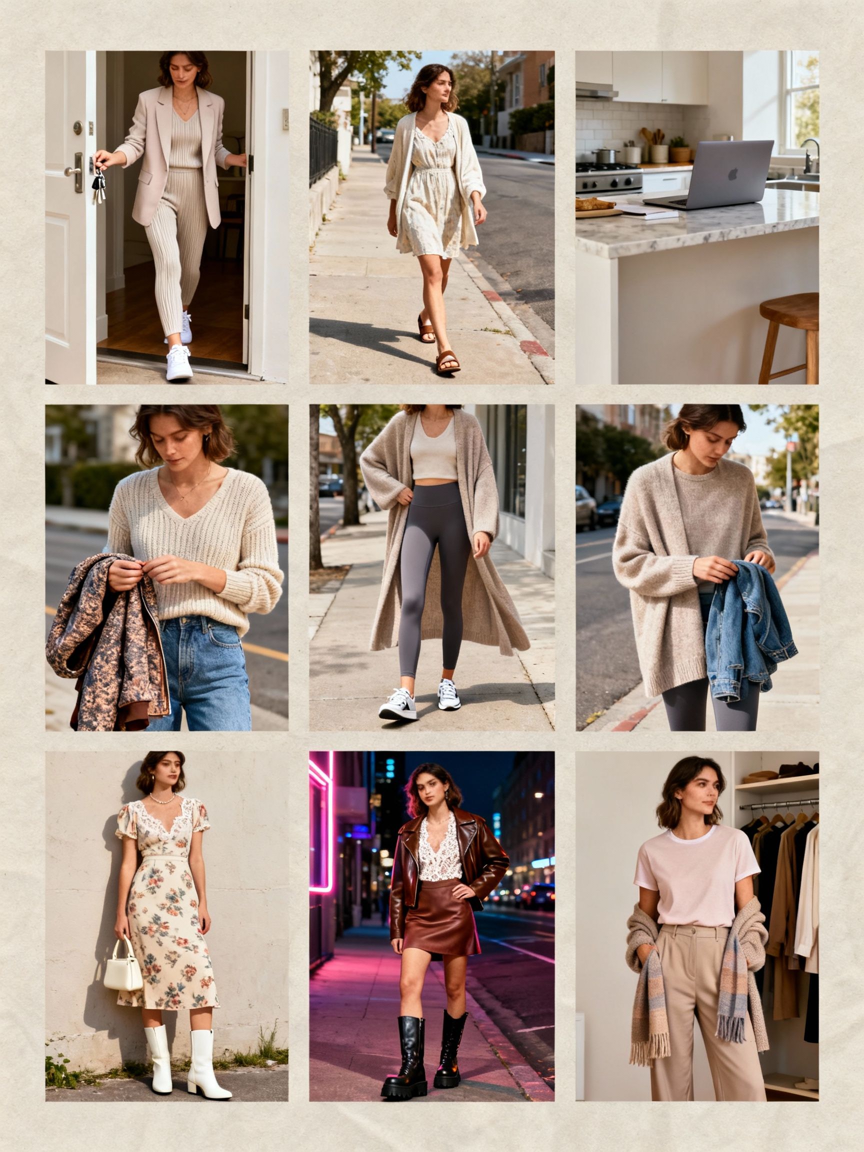 how to wear each style 