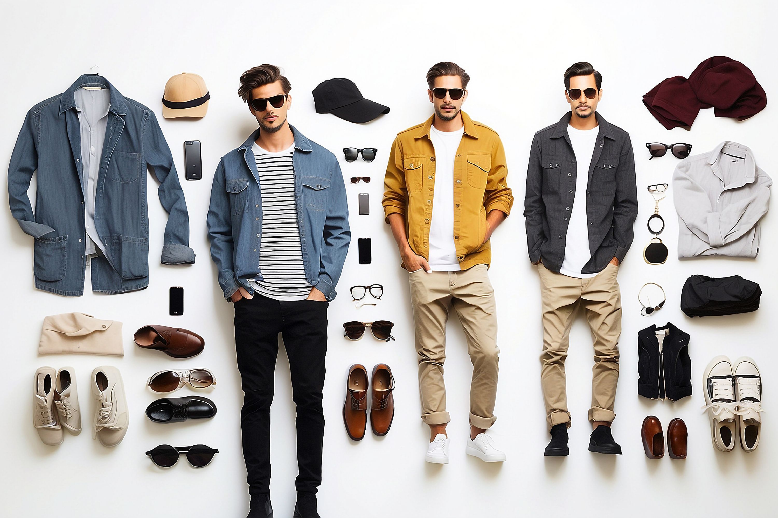 master the mens' fashion 