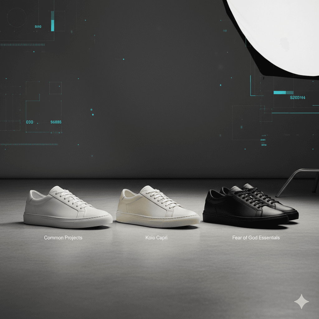 minimalist court sneaker 