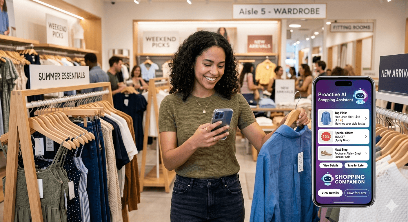 proactive ai shopping 