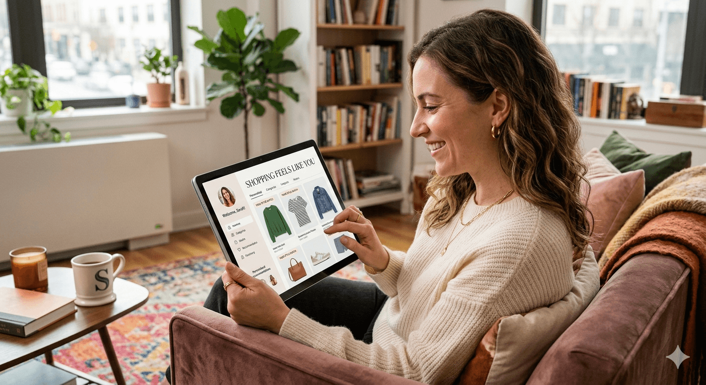 AI shopping feels like you