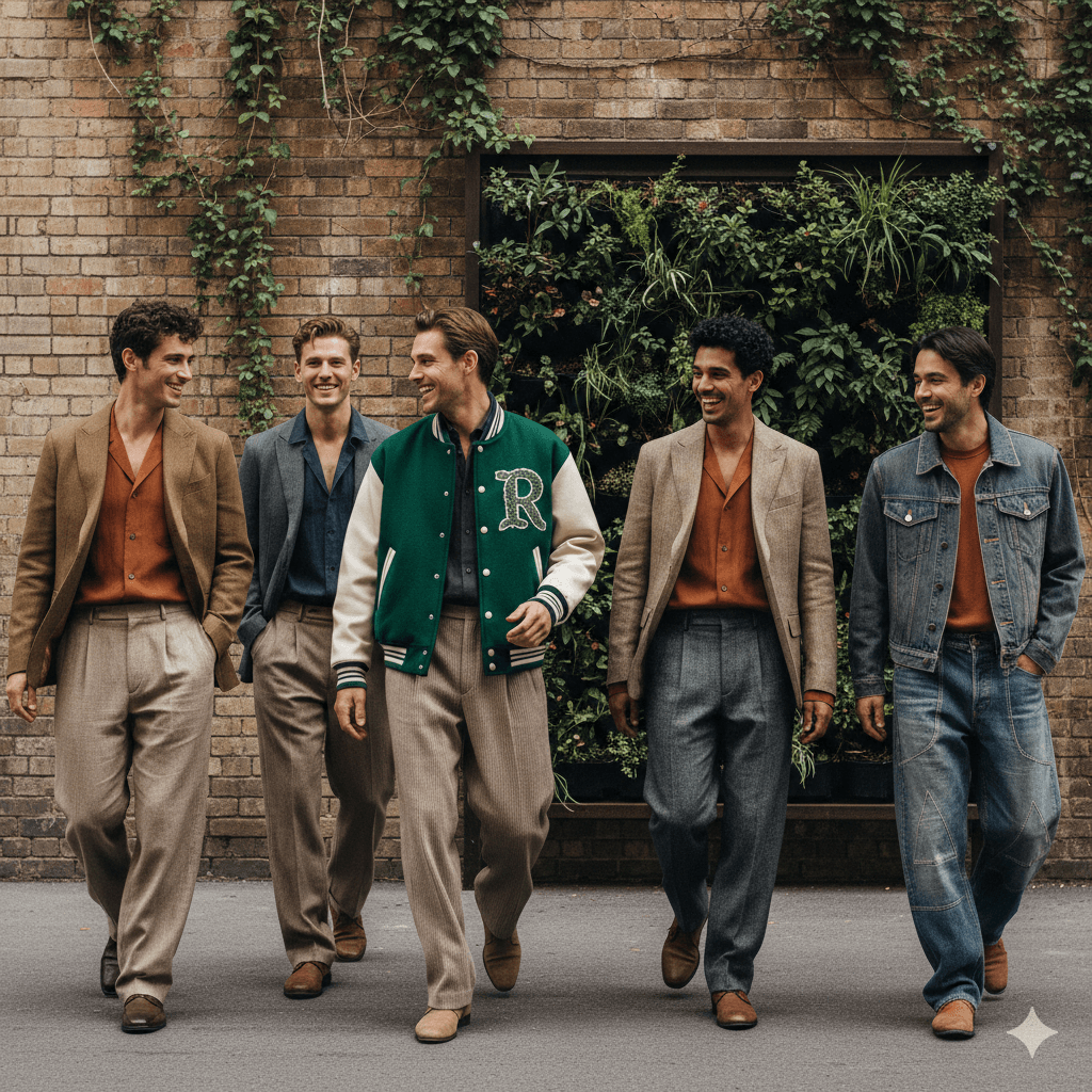 sustainable menswear