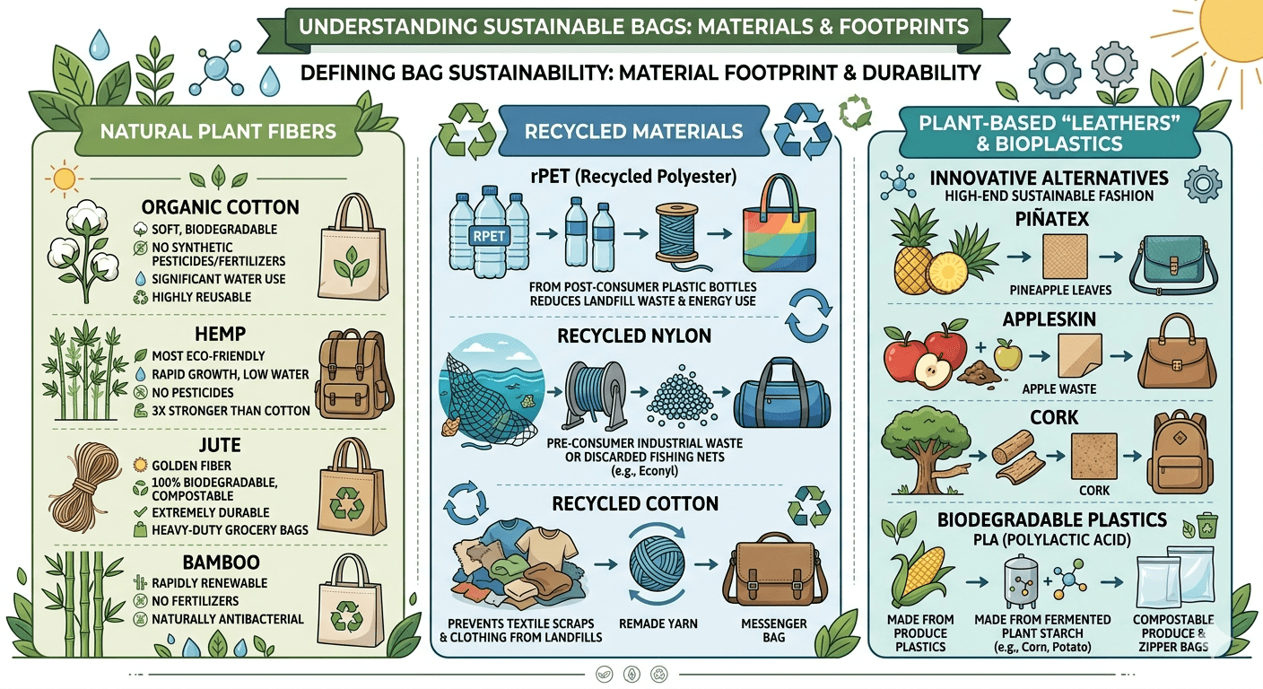 which bag materials are sustainable 
