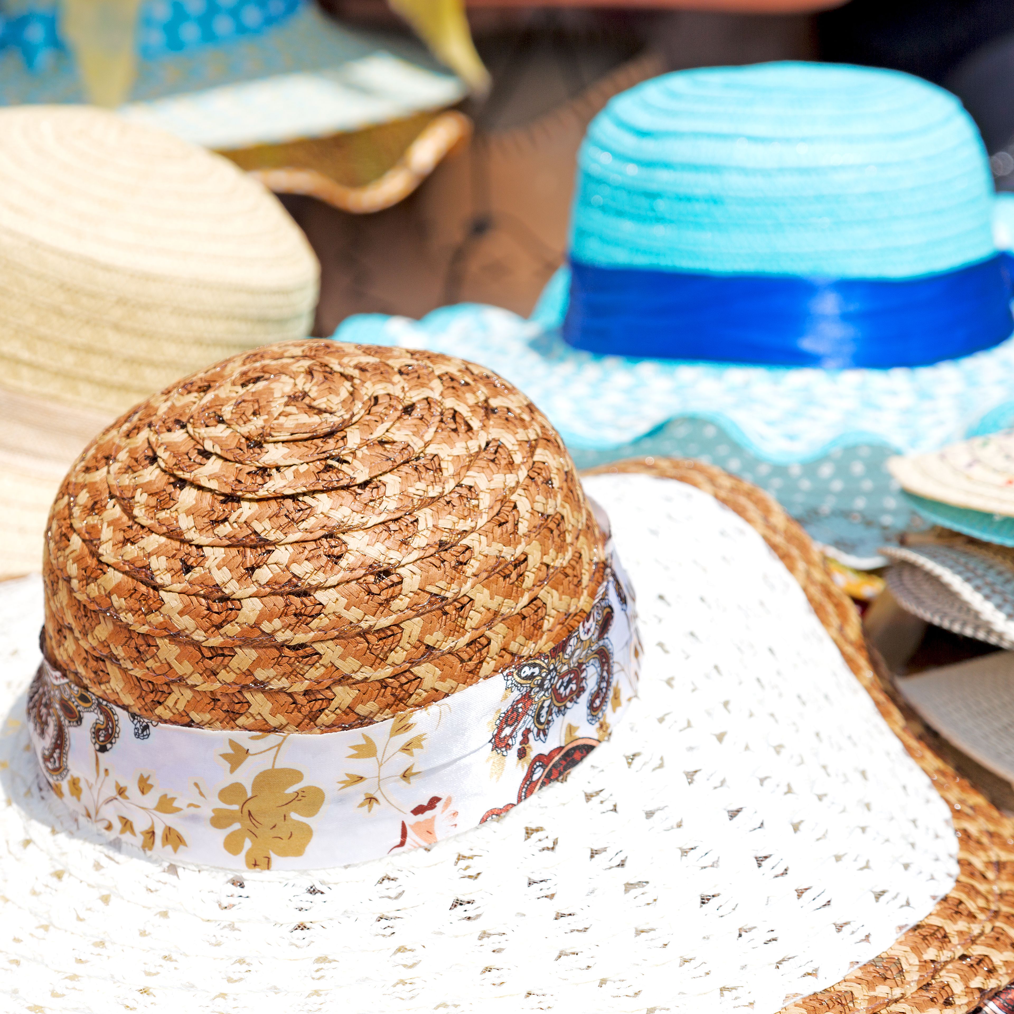 beach hats 
