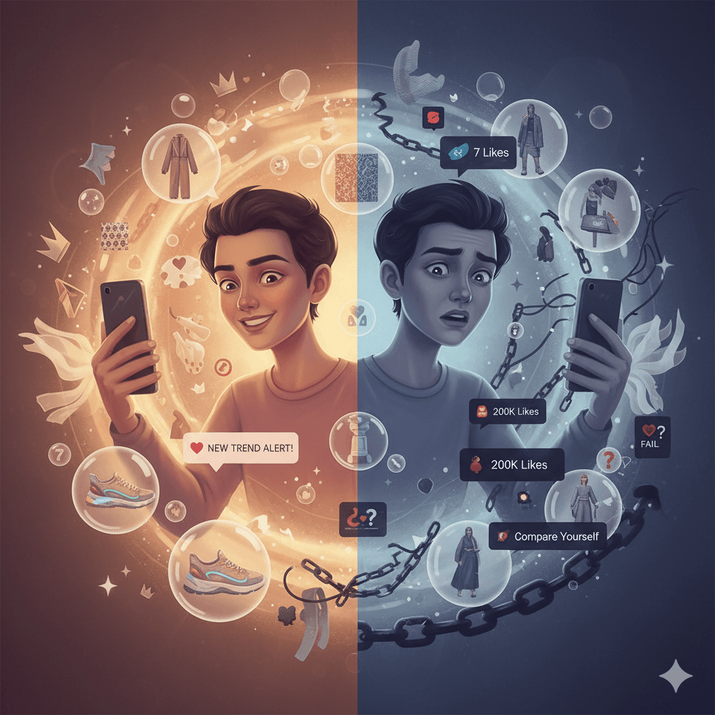 social media in fashion