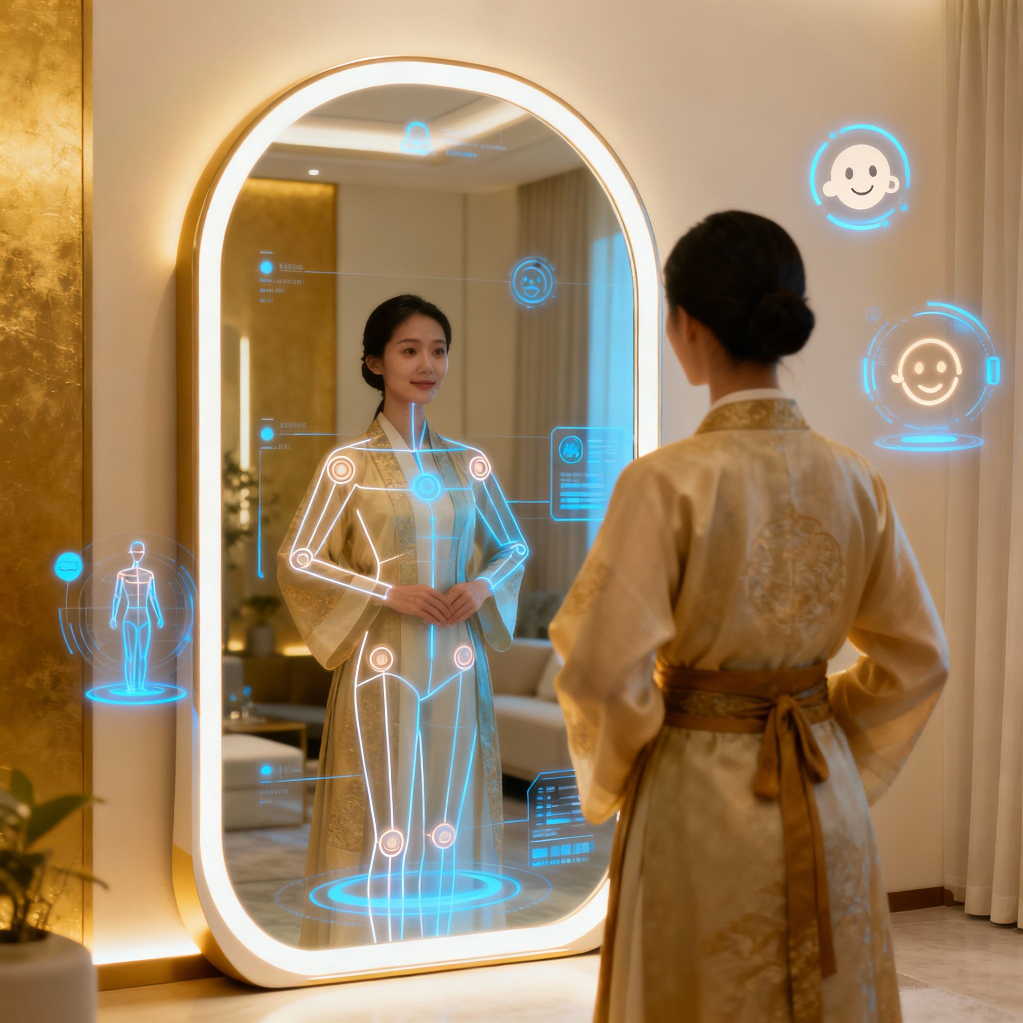 AI virtual fitting room