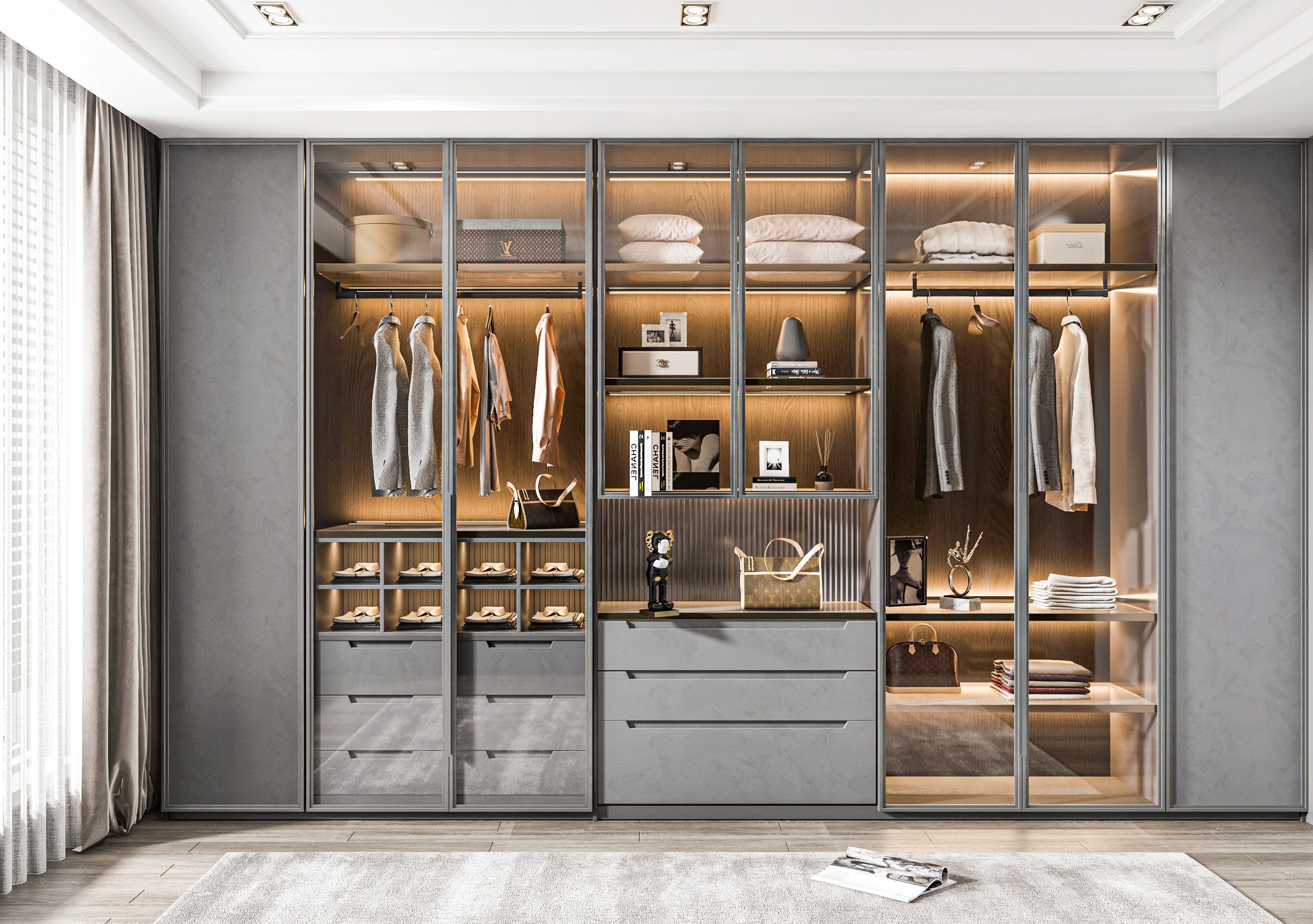 walk in closet