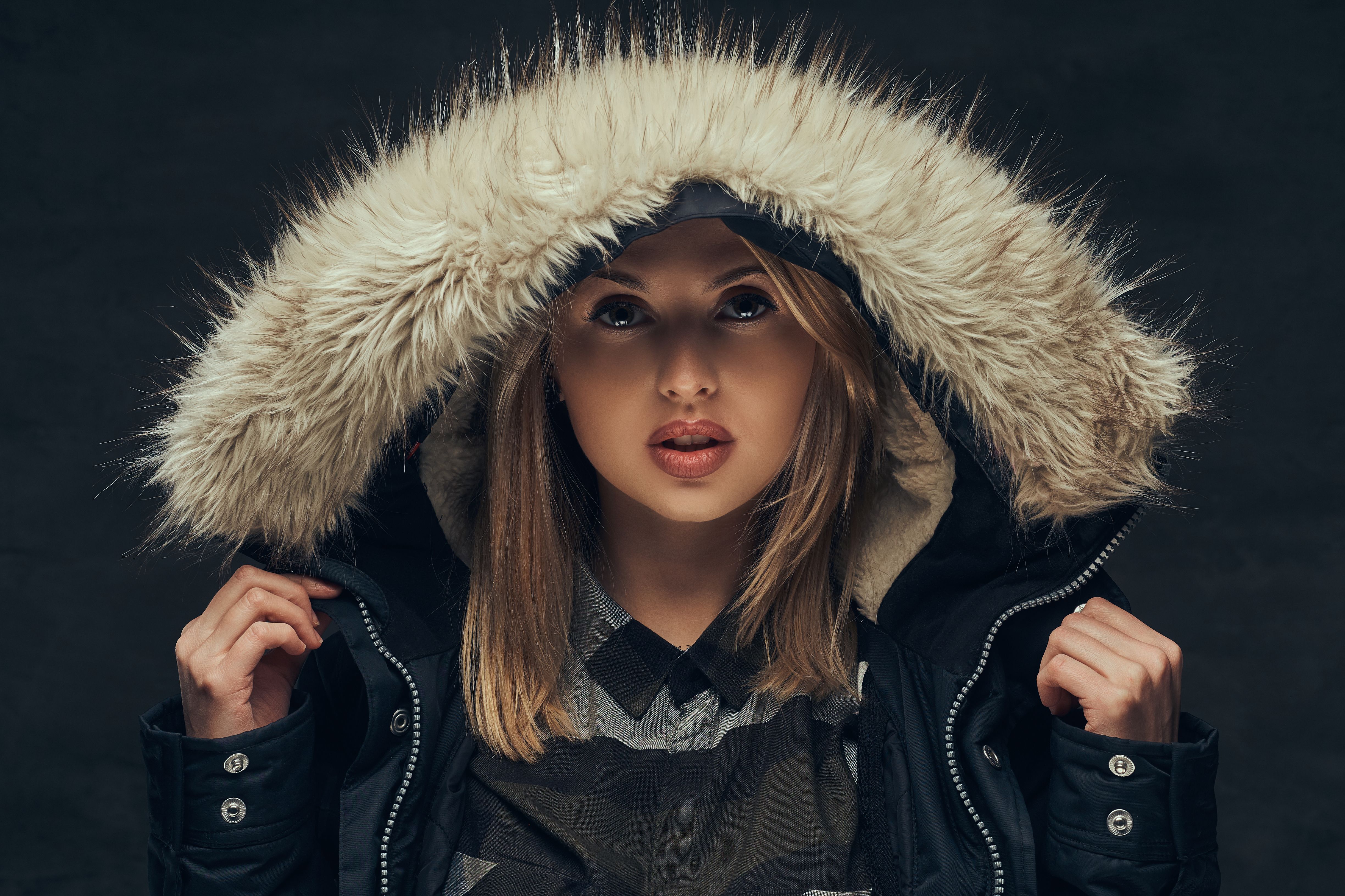 fur coat