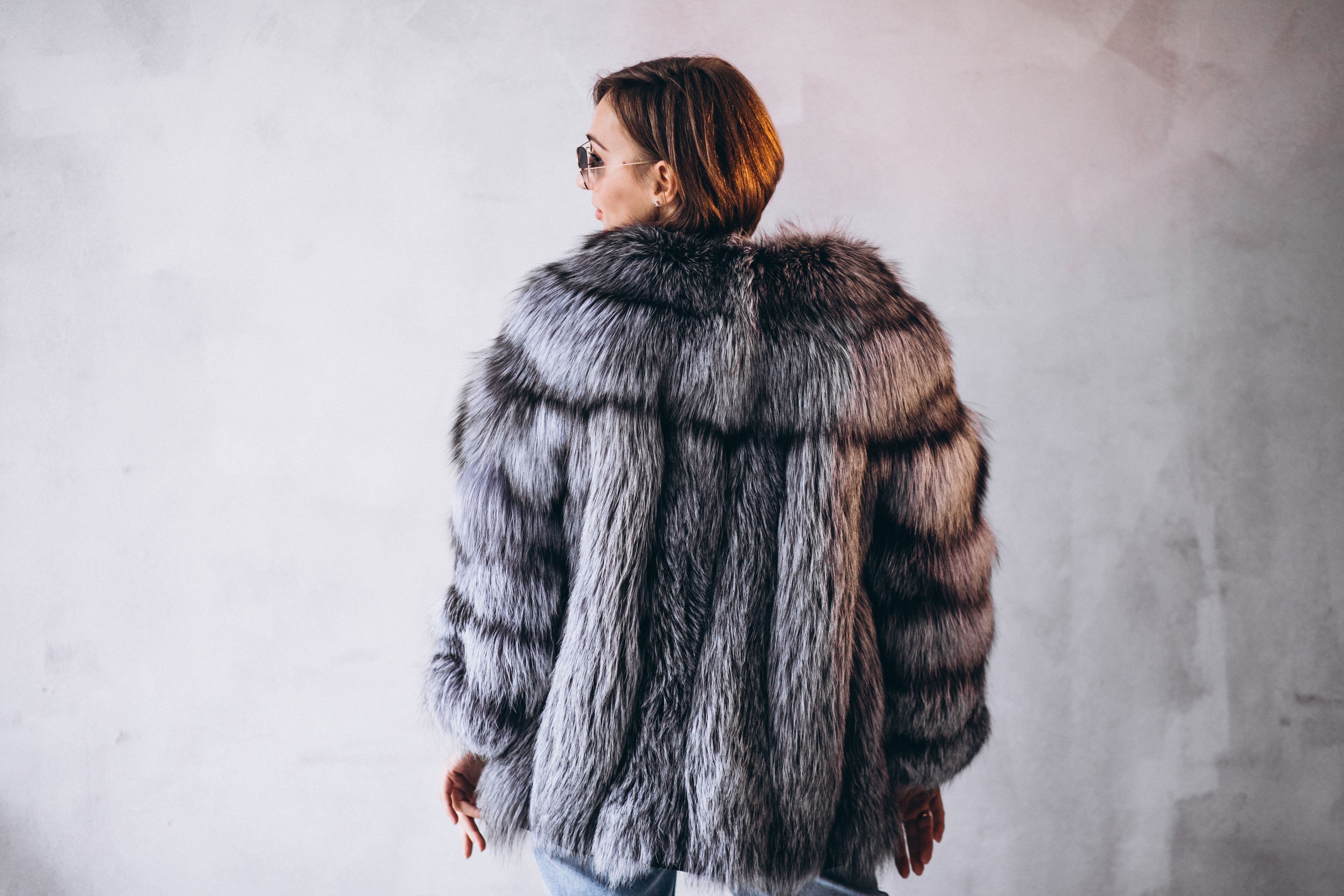 types of faux fur coat