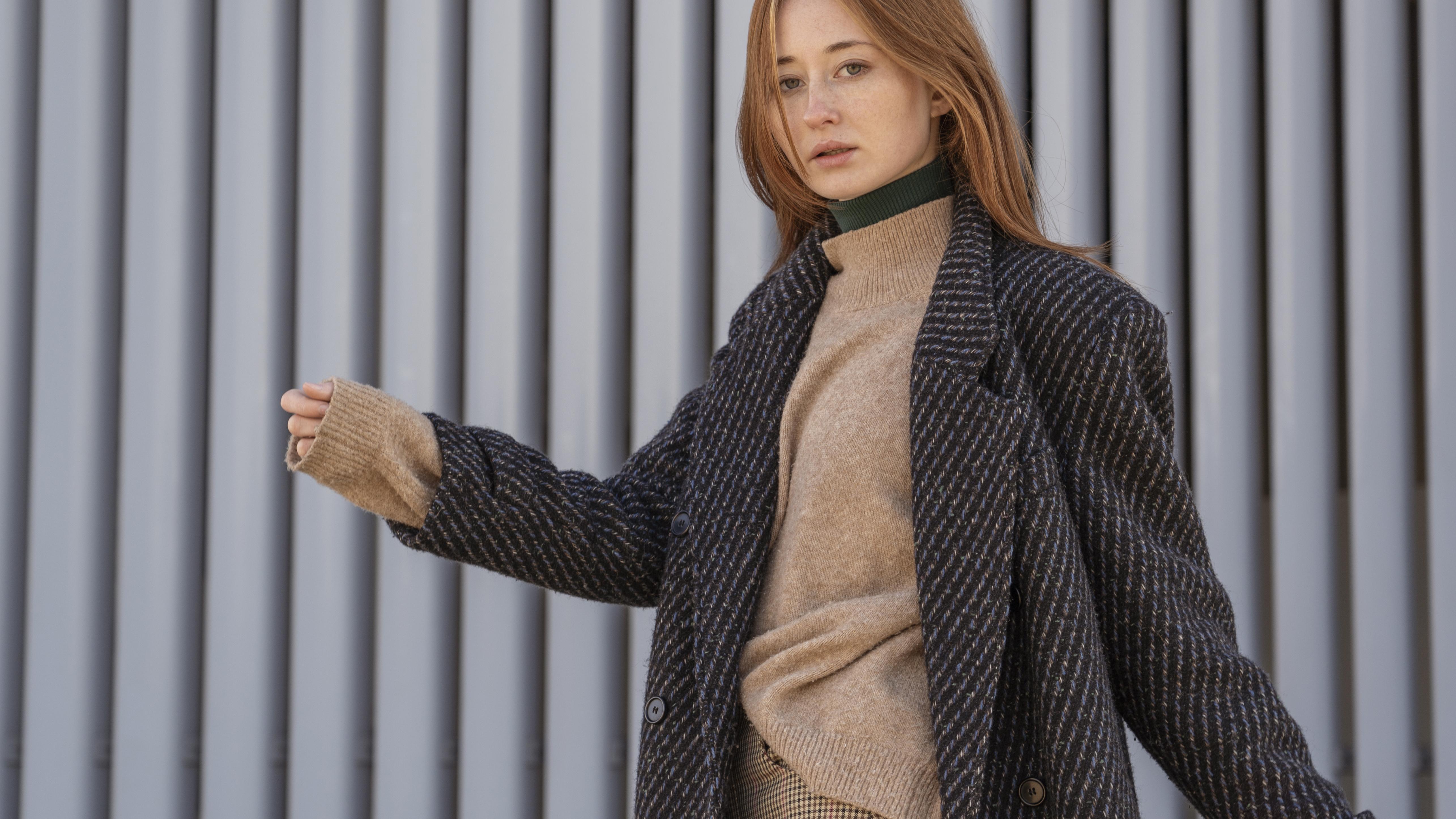 layered sweater outfit 