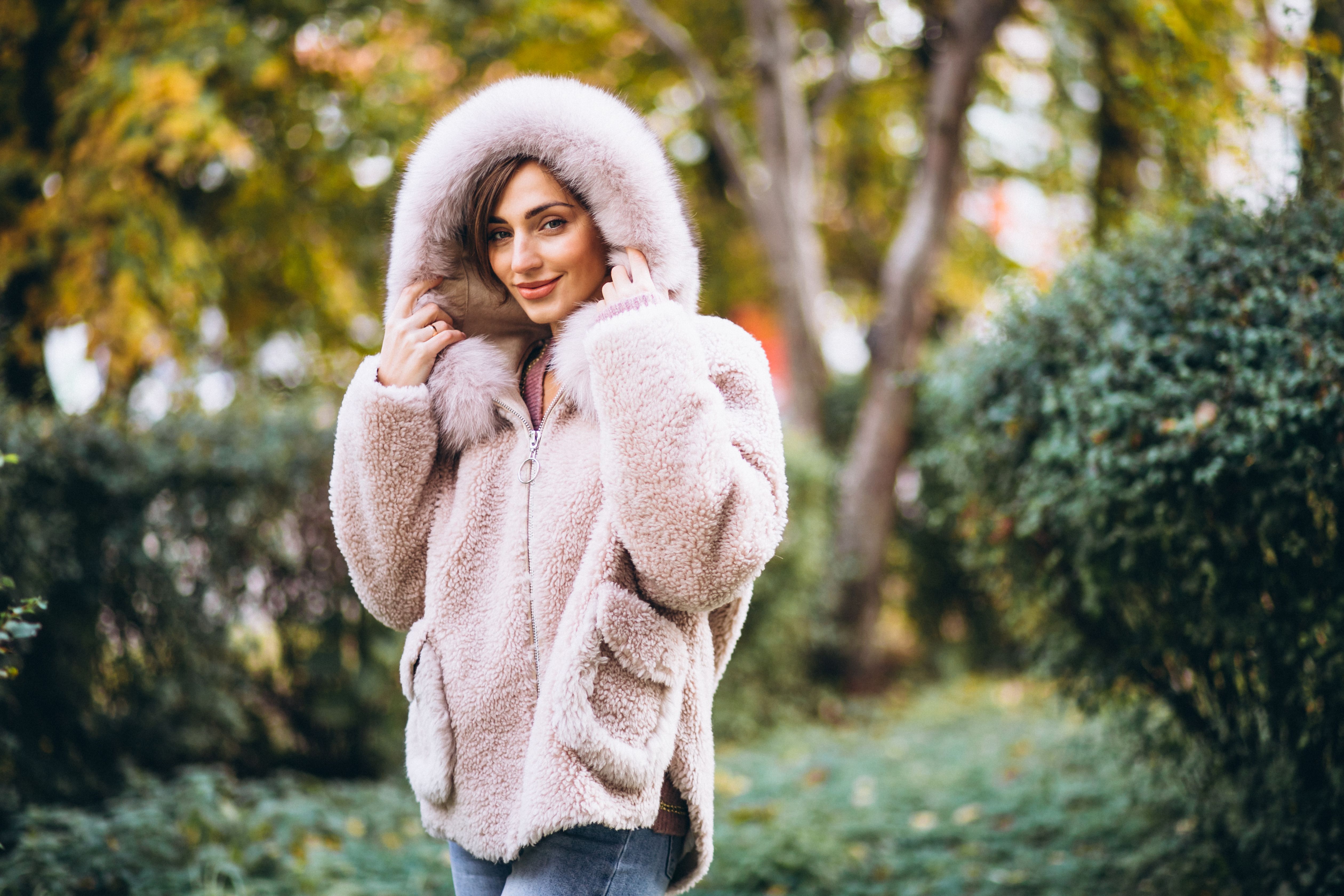 faux fur coat