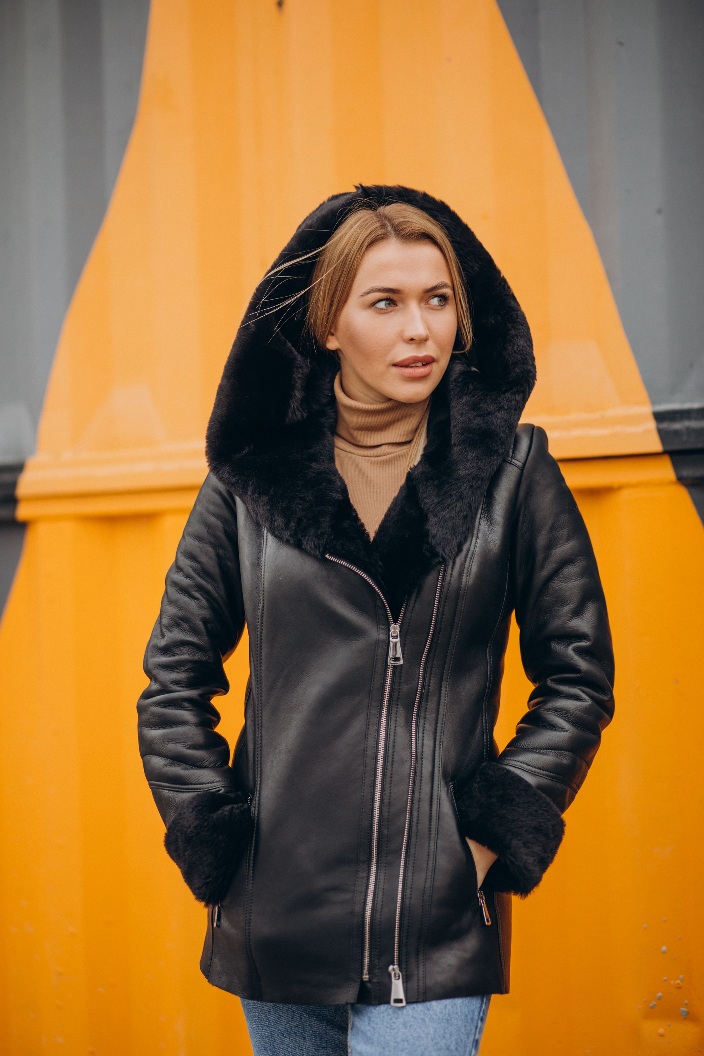 shearling outfit 